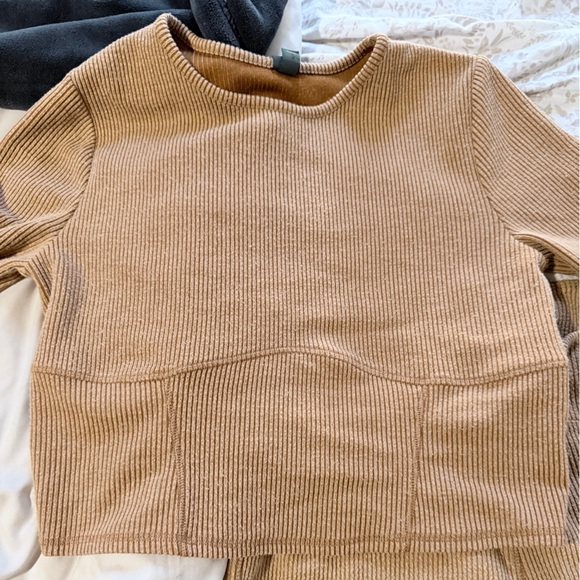 Wild Fable Ribbed Tan Set - Picture 2 of 4